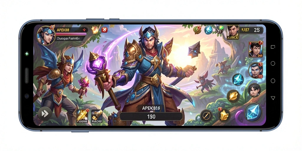 Tangkap momen seru dalam game MMORPG APEK88.