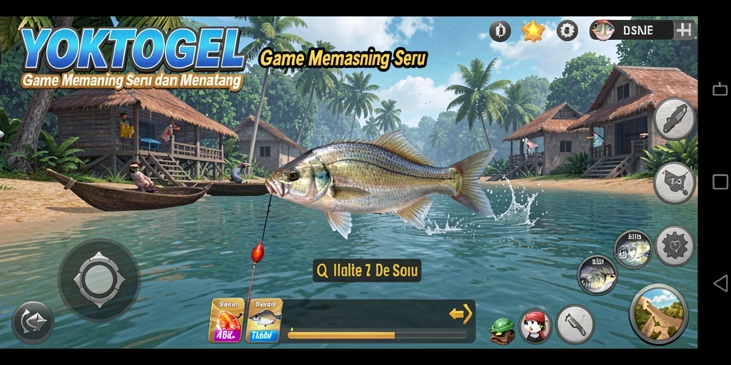 Tangkapan ikan besar dalam gameplay YOKTOGEL yang seru.